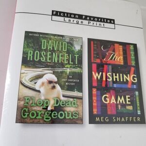 Readers Digest Large Print 2025 Vol 3 Flop Dead Gorgeous The Wishing Game NEW